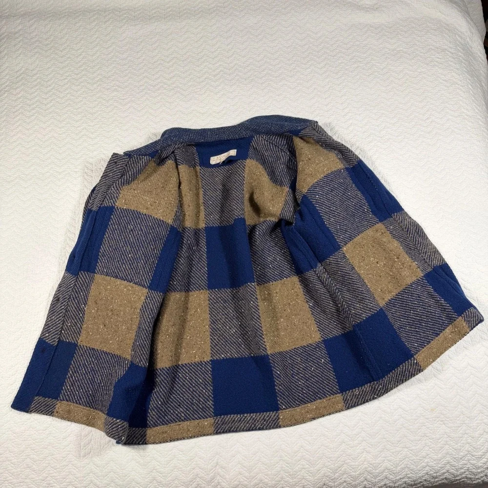 Vtg KO and CO Jean Charles de Castelbajac Nubby 100% Wool France Jacket Shacket‎